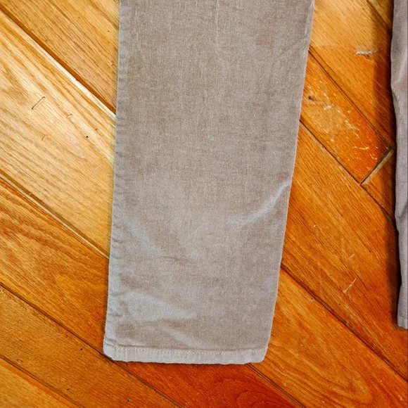 Bandolino Jeans Mandie light brown corduroy straight leg pants missy size 6 - Picture 12 of 13